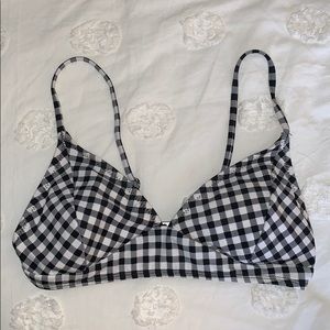 Gingham Triangle Old Navy top!